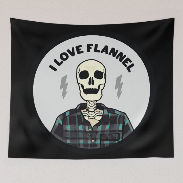 Item preview, I Love Flannel designed and sold by Zillberry.