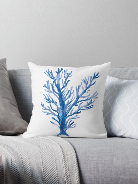 Item preview, Blue Coral - Watercolor - Great Barrier Reef designed and sold by lightandshine.
