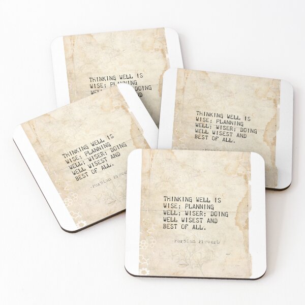Item preview, Persian proverb DOING designed and sold by Ariana Mila -  Awesome quotes.