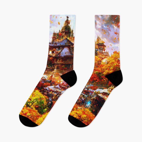Item preview, An Autumn wind blows through the Divine City designed and sold by lostcauseblue.