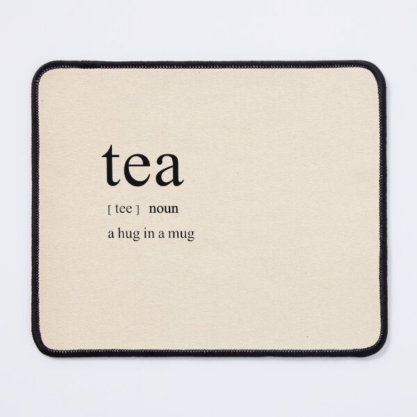 Item preview, 'Tea - a hug in a mug' Typography / Quote / Dictionary Print onto Book Page  designed and sold by R Bex.