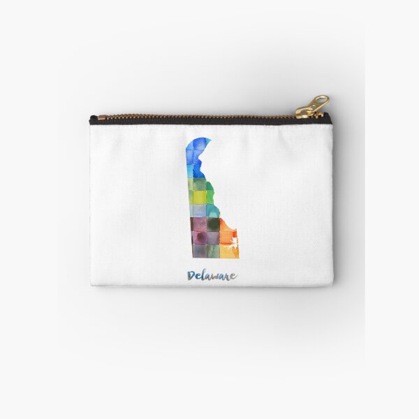 Item preview, Delaware Watercolor Map Painting designed and sold by InkistPrints.