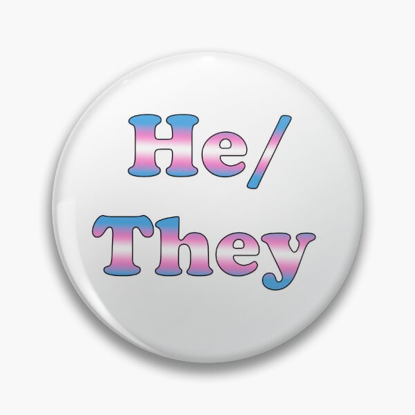 Item preview, He/ They Gender Pronoun Pride! designed and sold by happynaturalist.