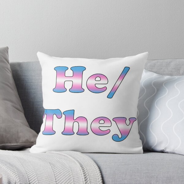 Item preview, He/ They Gender Pronoun Pride! designed and sold by happynaturalist.