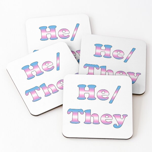 Item preview, He/ They Gender Pronoun Pride! designed and sold by happynaturalist.