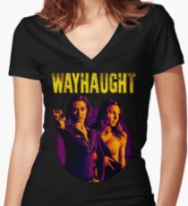 Camiseta entallada de cuello en V Novias inservibles