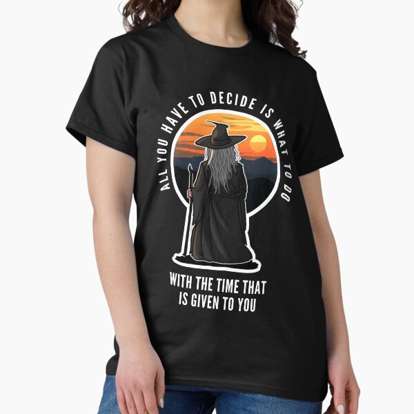 Item preview, Old wizard watching the sunset - All you have to decide - Fantasy designed and sold by Fenay Designs.
