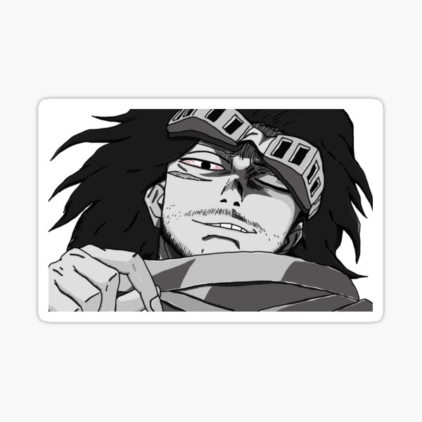 Aizawa (Eraser Head) from My Hero Academia Sticker