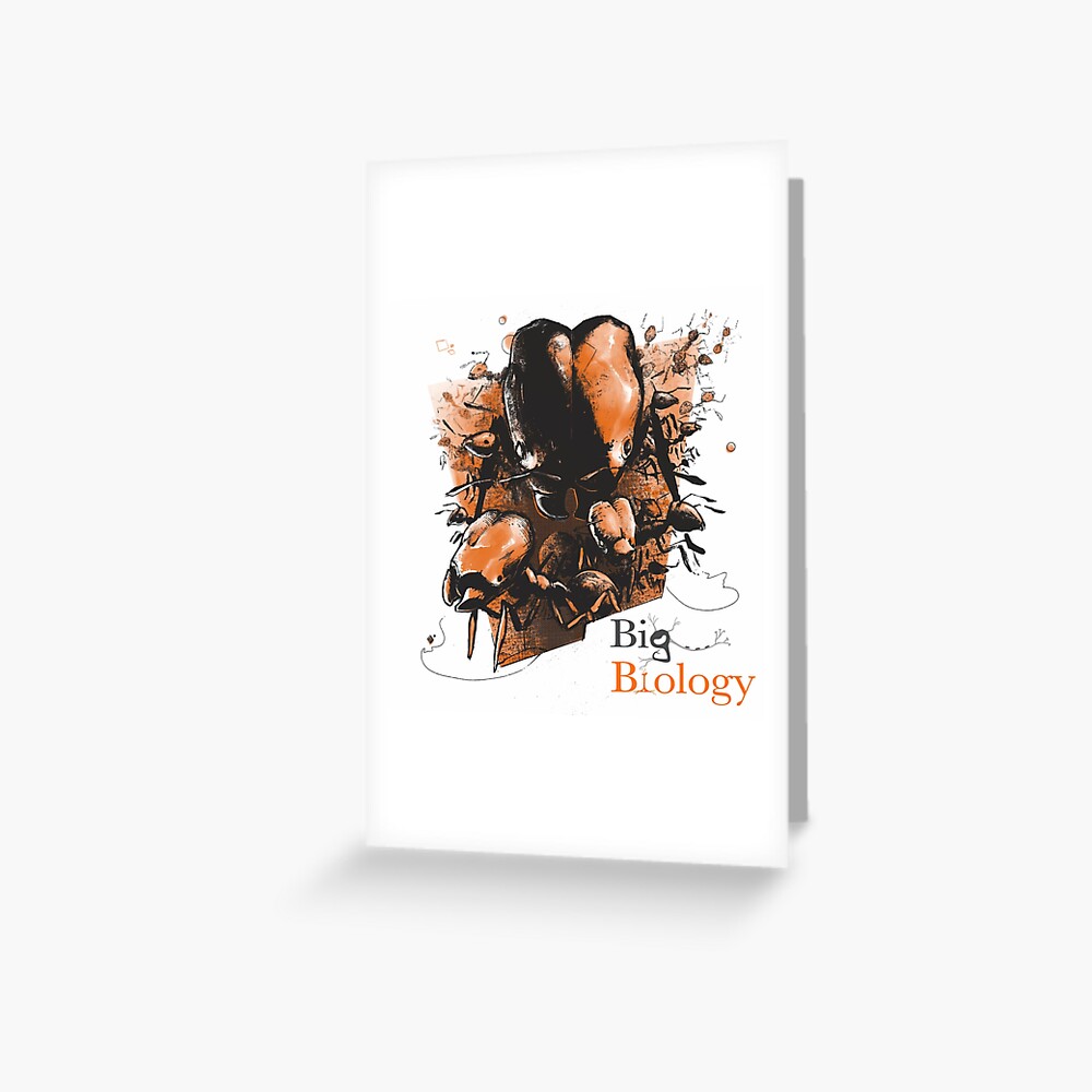 Item preview, Greeting Card designed and sold by BigBiology.
