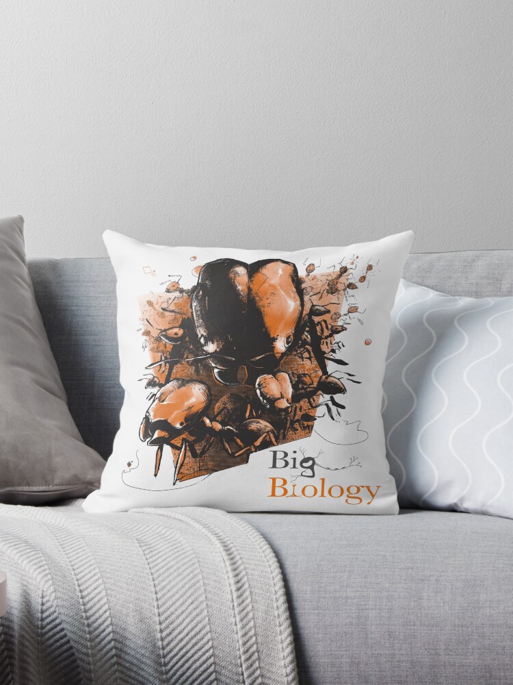 Thumbnail 1 of 4, Pillow, Super soldier ants designed and sold by BigBiology.