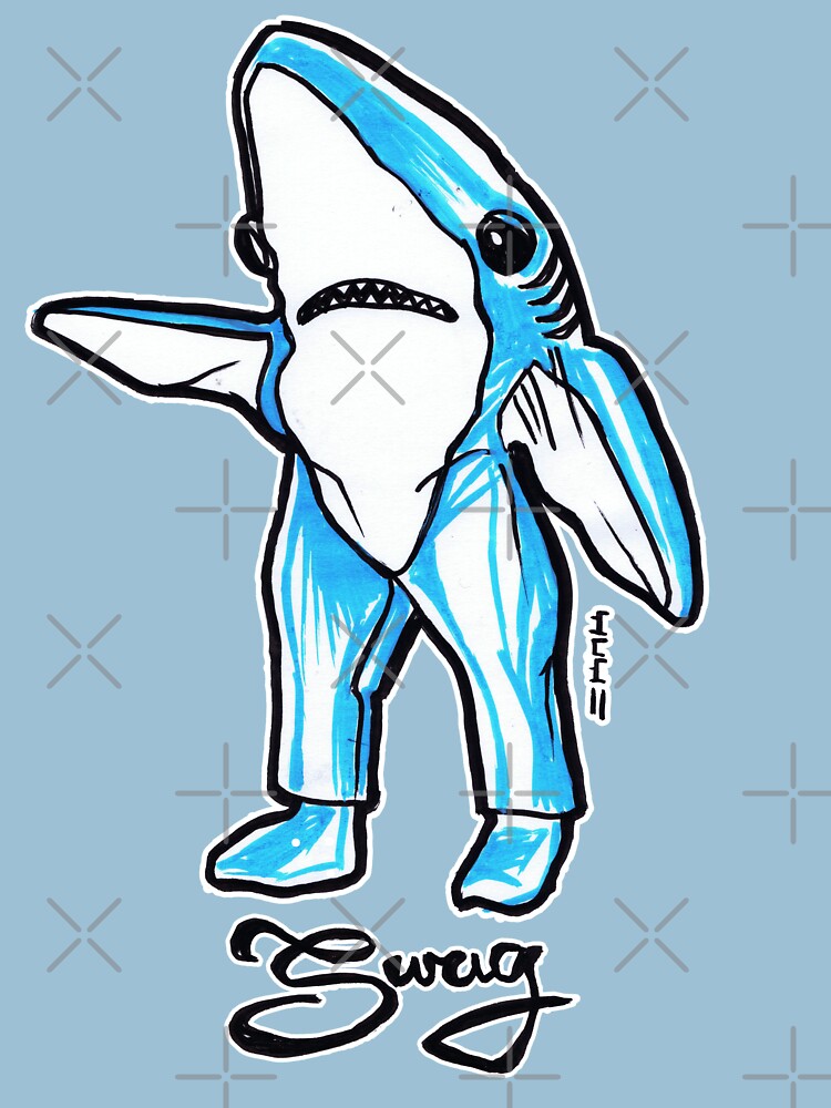 Left Shark Superbowl Swag by sketchNkustom