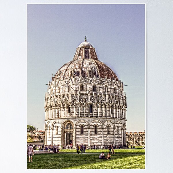 Item preview, Baptistry Pisa Tuscany designed and sold by DavidWHughes.