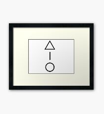 A Master of Death Framed Print