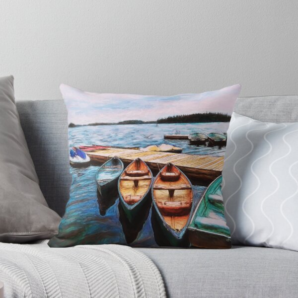 Item preview, Boats Are Waiting designed and sold by Claire Bull.