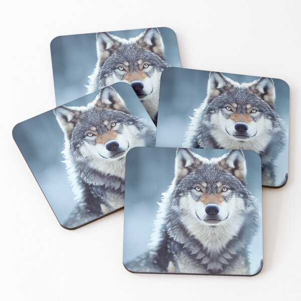 Item preview, Beautiful wolf in winter.  designed and sold by Maniock.