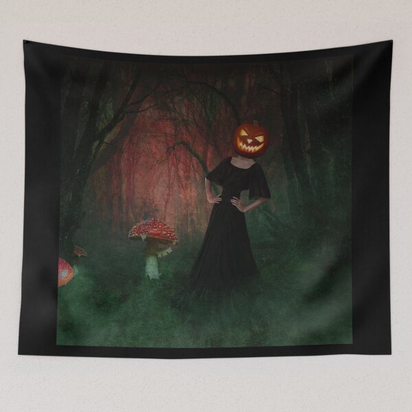 Item preview, The Pumpkin Witch designed and sold by LuciaS.