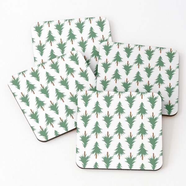 Item preview, Green Christmas trees designed and sold by myikigai.