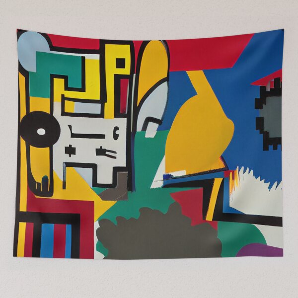 Item preview, vbstrvctivsm- cartoon (Abstract Art 60) designed and sold by vbstrvctivsm.