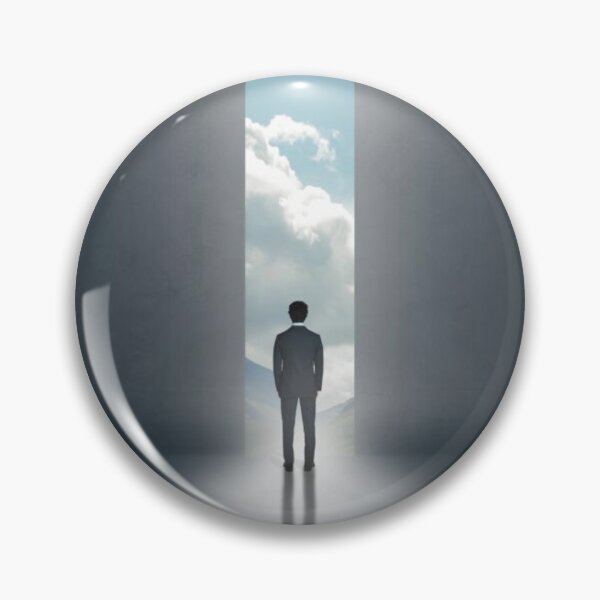 Item preview, Man looking into the future-New Beginning - Man Looking to the Future designed and sold by fasqi.