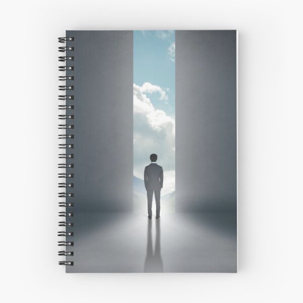 Item preview, Man looking into the future-New Beginning - Man Looking to the Future designed and sold by fasqi.