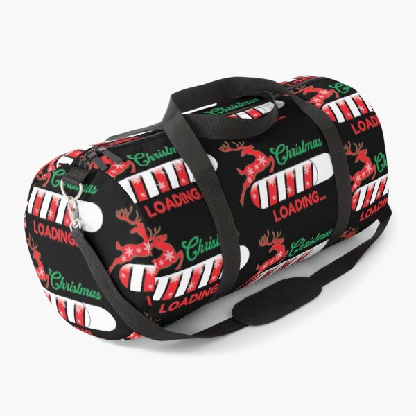 Item preview, Christmas Loading - sticker design/redbubble designed and sold by bluehatgraphics.