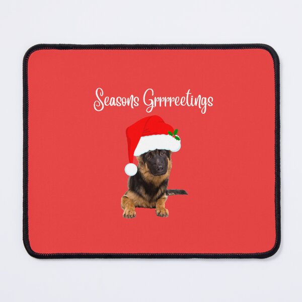 Item preview, Seasons Grrrrreetings. Christmas dog. Festive Dog. designed and sold by Doggymadness.