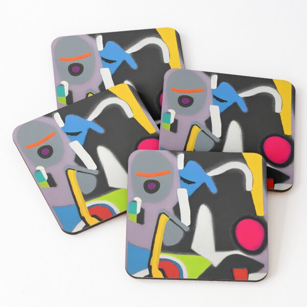 Item preview, vbstrvctivsm- clown (Abstract Art 61) designed and sold by vbstrvctivsm.