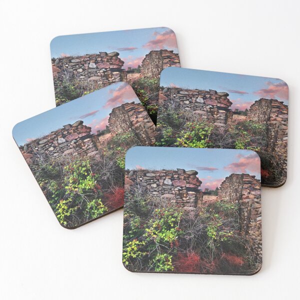Item preview, Sunset between ruins and wild blackberries designed and sold by Sara Sanchez PHOTO.