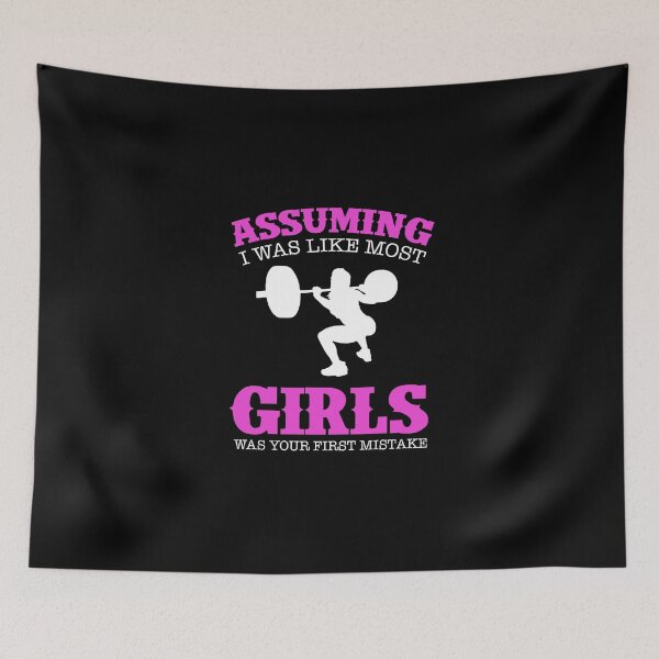Item preview, ASSUMING I WAS LIKE MOST GIRLS WAS YOUR FIRST MISTAKE designed and sold by antipatic.