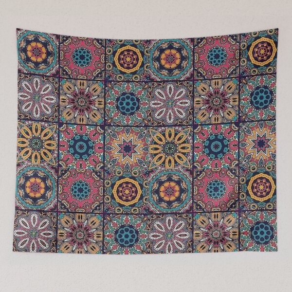 Item preview, Flower garden abstract patchwork  designed and sold by Vehiclestore.