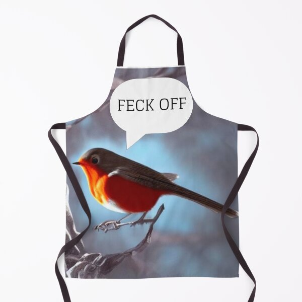 Item preview, Swearing robin designed and sold by ArtySaxon.