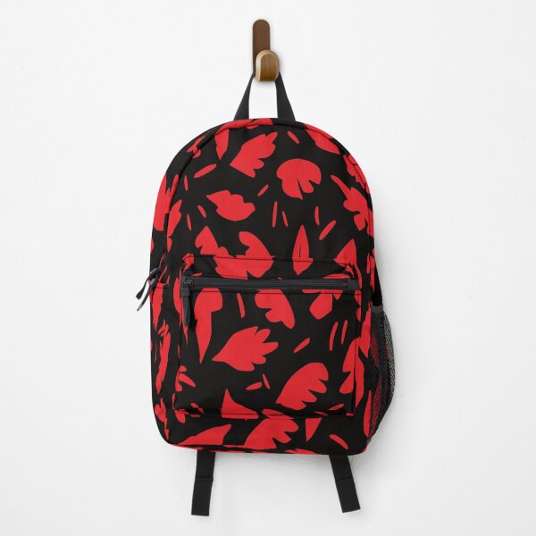 Item preview, Fall Leaves 1, Geometric Design, Red and Black. designed and sold by I-Desire.