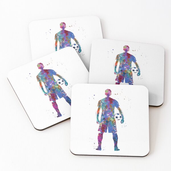 Item preview, Soccer Player with Ball designed and sold by EvasDreams.