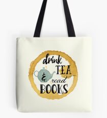 Bücher und Tee Tasche