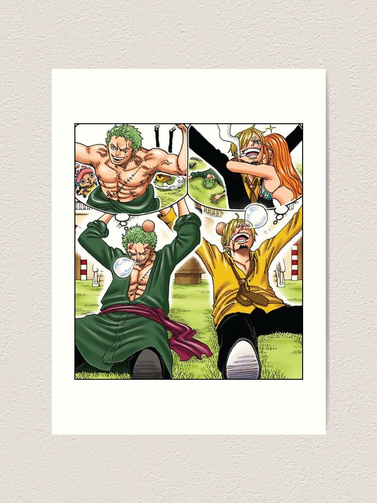 sanji and zoro dreaming | Art Print