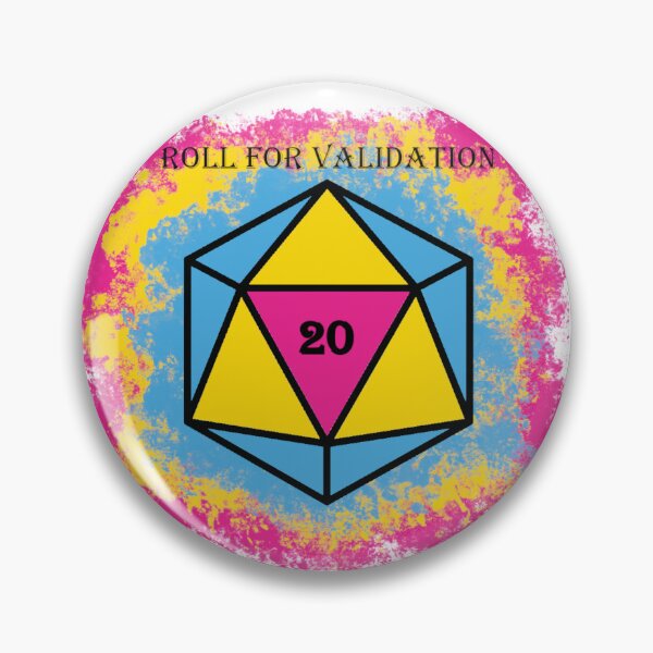Item preview, Validation Roll: Pansexual designed and sold by Izayo-Darke1.
