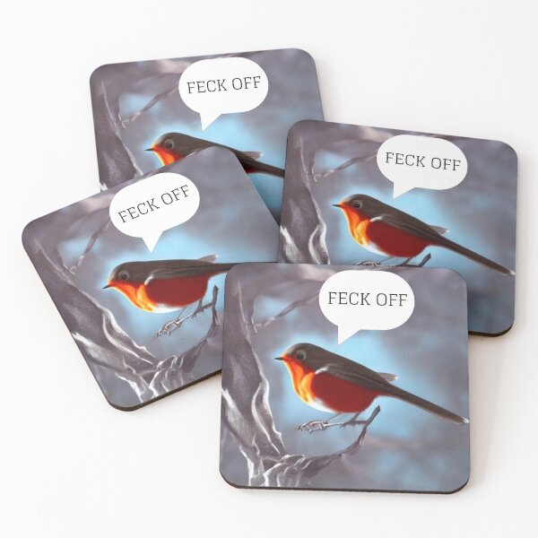 Item preview, Swearing robin designed and sold by ArtySaxon.