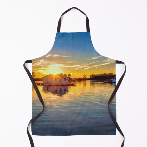 Artikelvorschau, Hausboote auf dem Horseshoe Pond – Erie, PA entworfen und verkauft von Kathy Weaver.