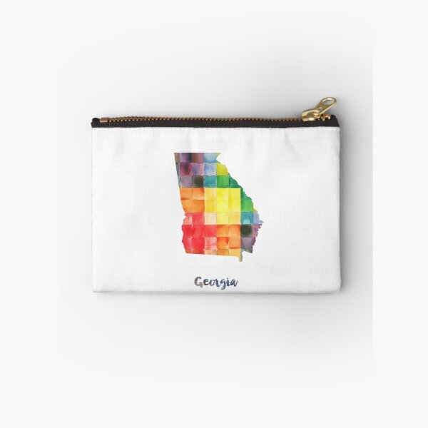 Item preview, Georgia Watercolor Map Painting designed and sold by InkistPrints.