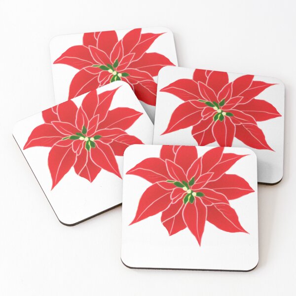 Item preview, Poinsettia Christmas Design designed and sold by DesignAFind.
