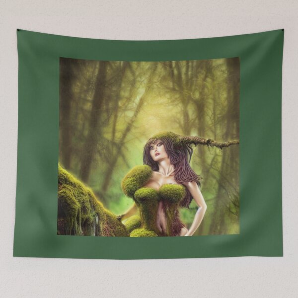 Item preview, Dryad covered in moss  designed and sold by dwhowe.