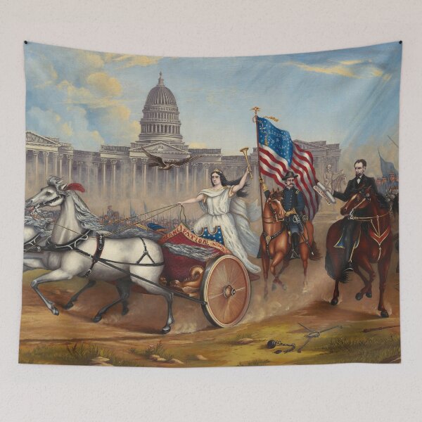 Item preview, Emancipation Proclamation | A.A. Lamb | 1864 American Civil War Art designed and sold by CJET.