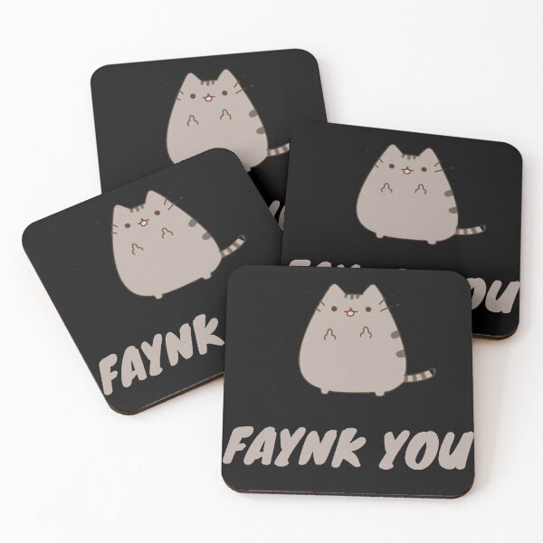 Item preview, Faynk you cute cat Design  designed and sold by Latenighttalkin.
