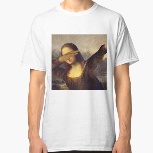 t shirt mona lisa dab