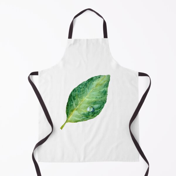 Item preview, Green leaf single object a watercolor illustration designed and sold by Yana Mustafina | Boho Soulful Designs.