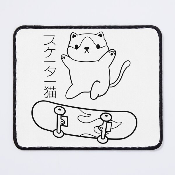 Item preview, Cat kick flip black designed and sold by milyahs-art.