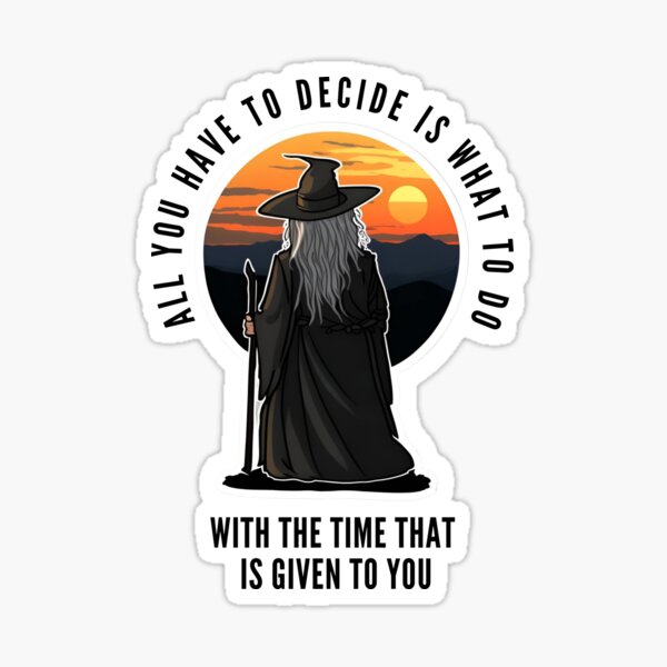 Gandalf Stickers for Sale, Free US Shipping