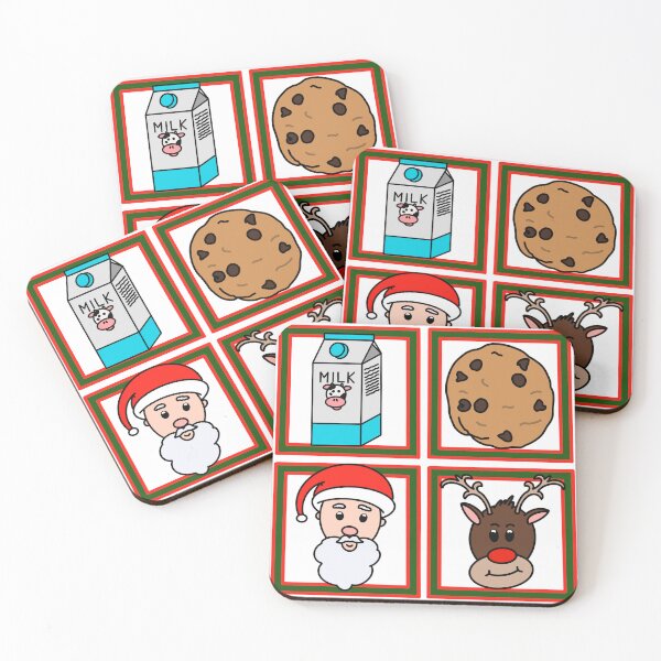 Item preview, Christmas Holiday. Milk, Cookies, Santa, Rudolph designed and sold by lazylibracrafts.