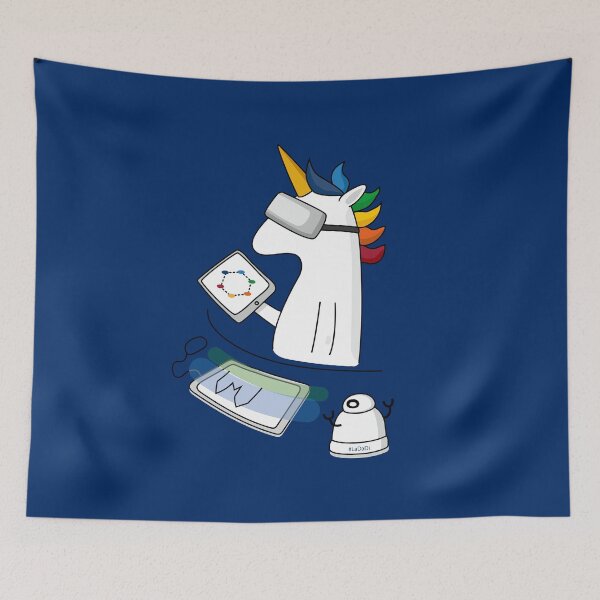 Item preview, Digital unicorn designed and sold by LaDaDi.