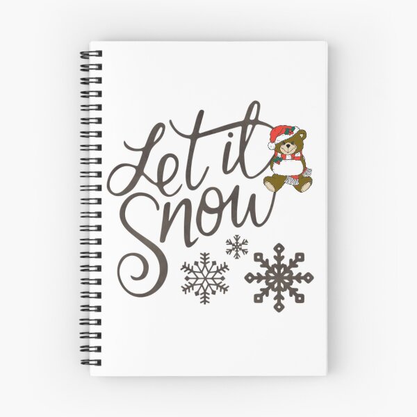 Item preview, Let it snow bear at christmas time kids room designed and sold by LGMmugsdesign.